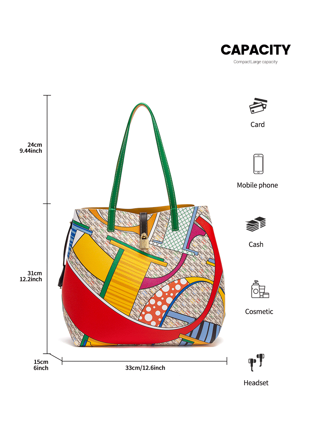 Women Large Capacity Handbag - Handbag - LeStyleParfait