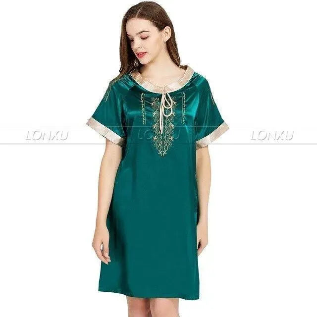 Women Nightdress, Silk - Nightdress - LeStyleParfait