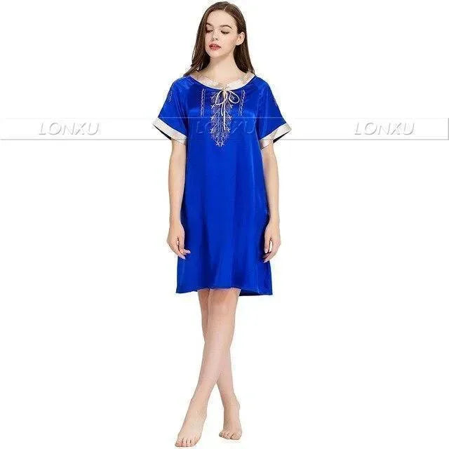 Women Nightdress, Silk - Nightdress - LeStyleParfait