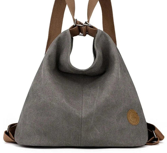 Women's Designer Canvas Backpack - Backpack - LeStyleParfait