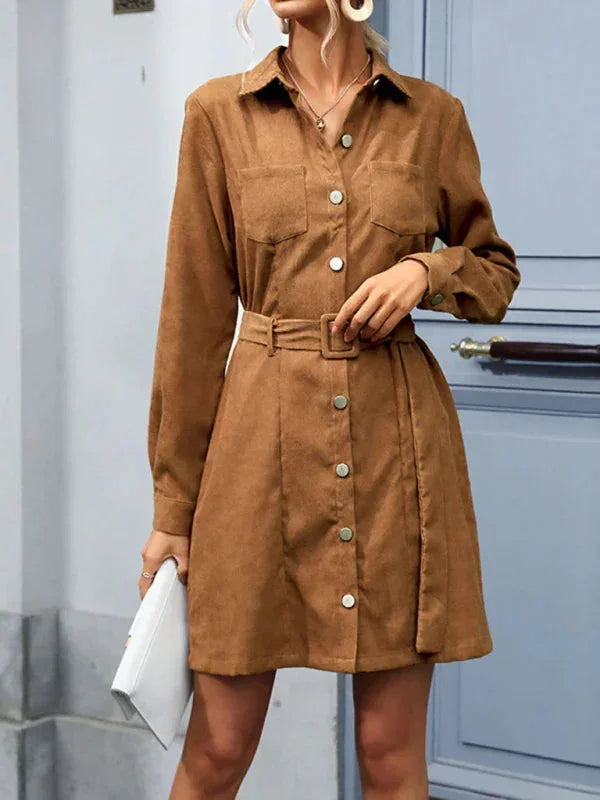 Women's Shirt Collar Dresses