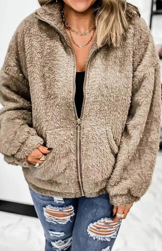 Women's Winter Fleece Jacket - Fleece Jacket - LeStyleParfait