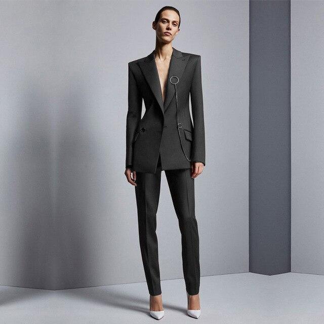 Formal pants suit for 2024 ladies