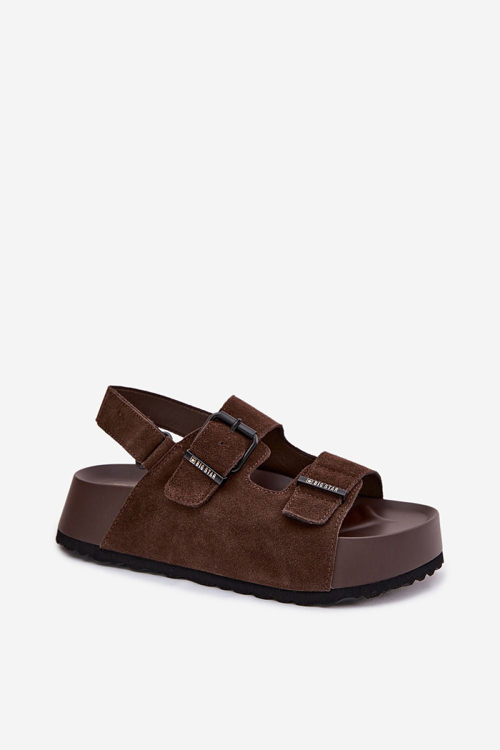 Women’s Adjustable Platform Buckle Sandals-Women's Sandals-LeStyleParfait