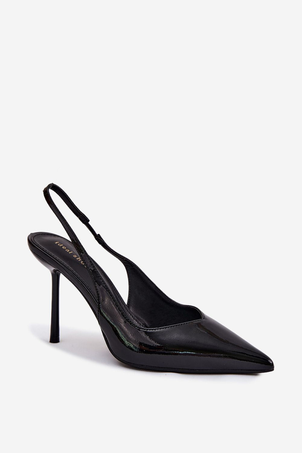 Escarpins Femme noirs à bride arrière et talon aiguille-Escarpins Femme-LeStyleParfait