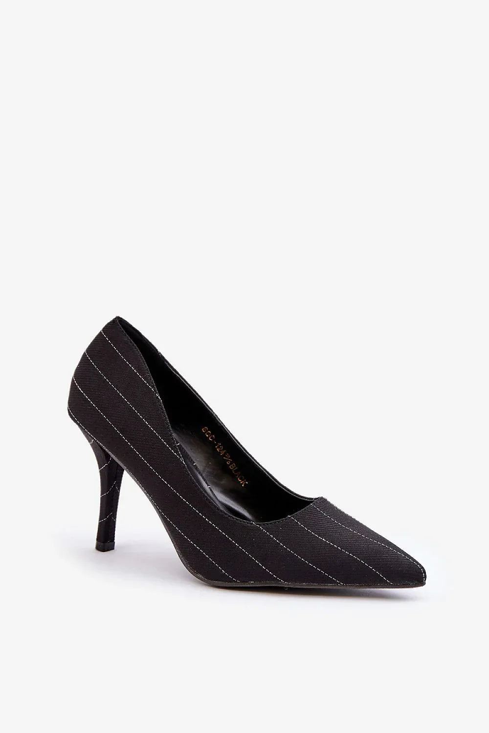 Women's Black Pointed Toe Stiletto Pumps-Pumps Shoes-LeStyleParfait