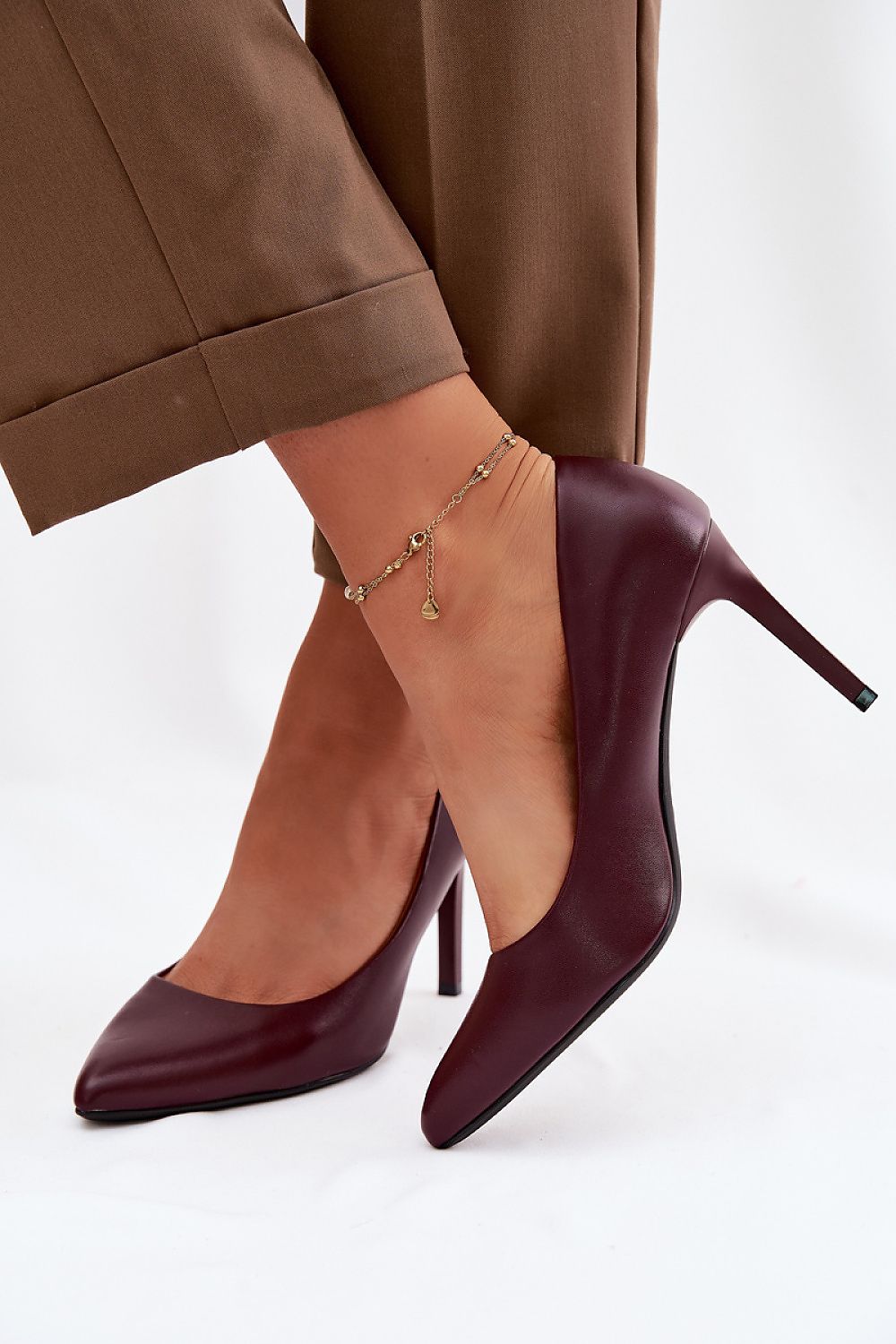 Women's Classic Pointed Toe Stiletto Pumps-Pumps Shoes-LeStyleParfait