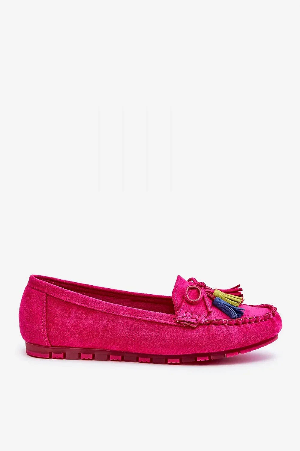 Women’s eco suede tassel driving moccasin loafers, lightweight flat women’s driving shoes with leather insole