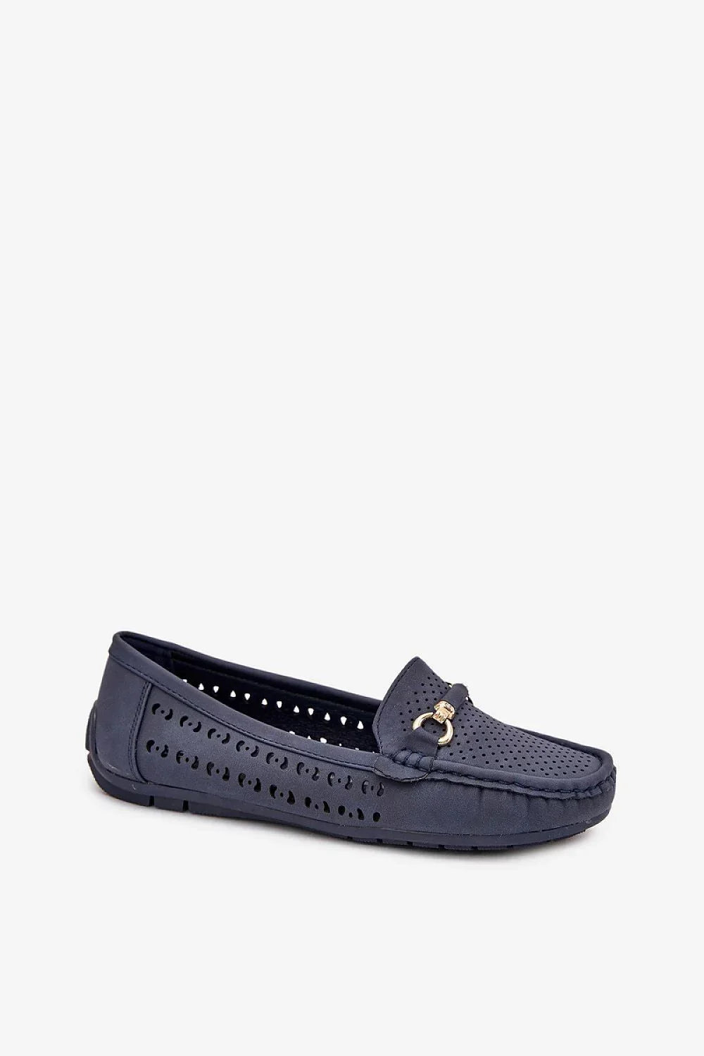 Women’s faux leather driving moccasin loafers, breathable flat women’s driving shoes for all season wear
