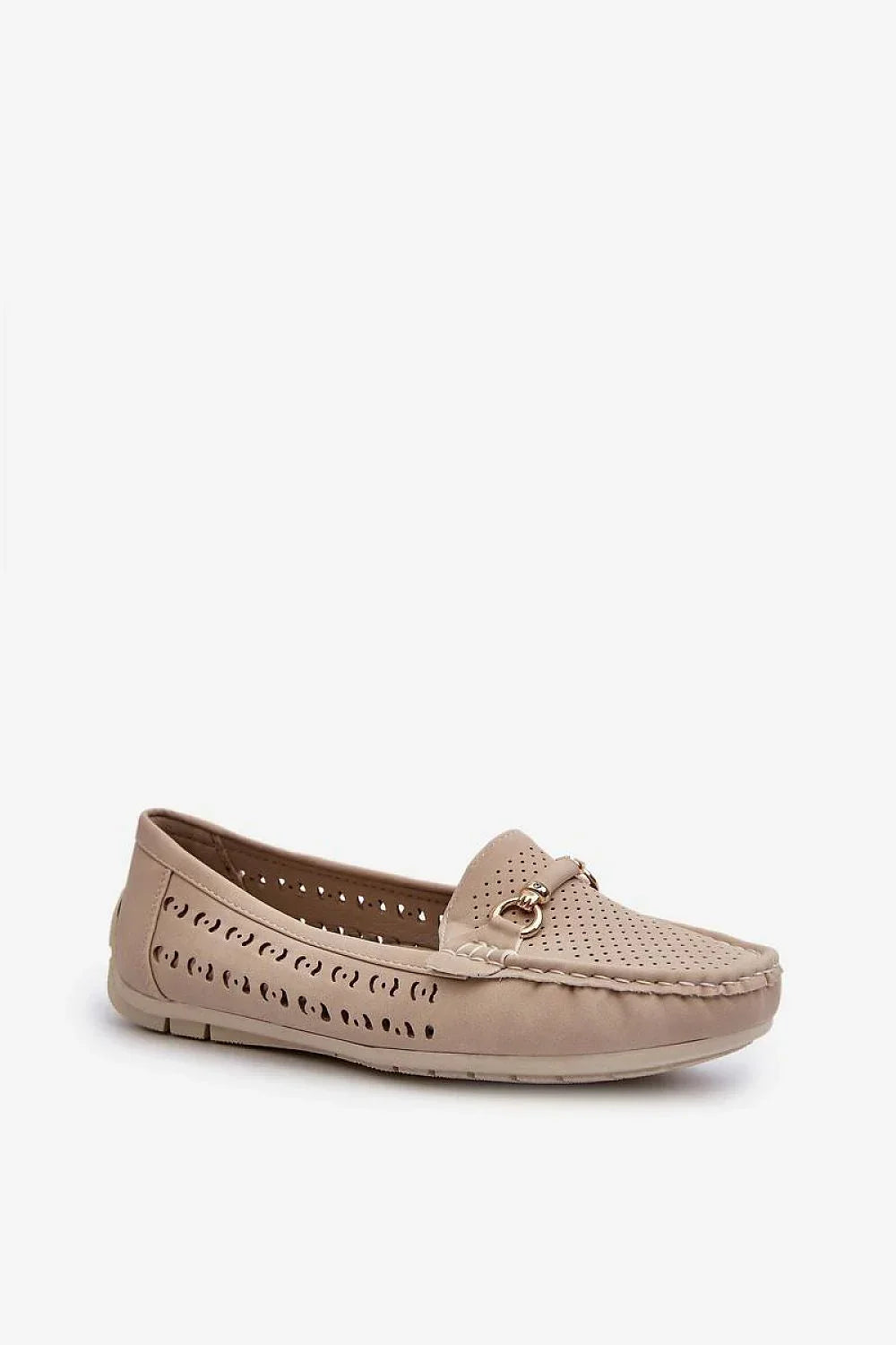 Women’s faux leather driving moccasin loafers, breathable flat women’s driving shoes for all season wear