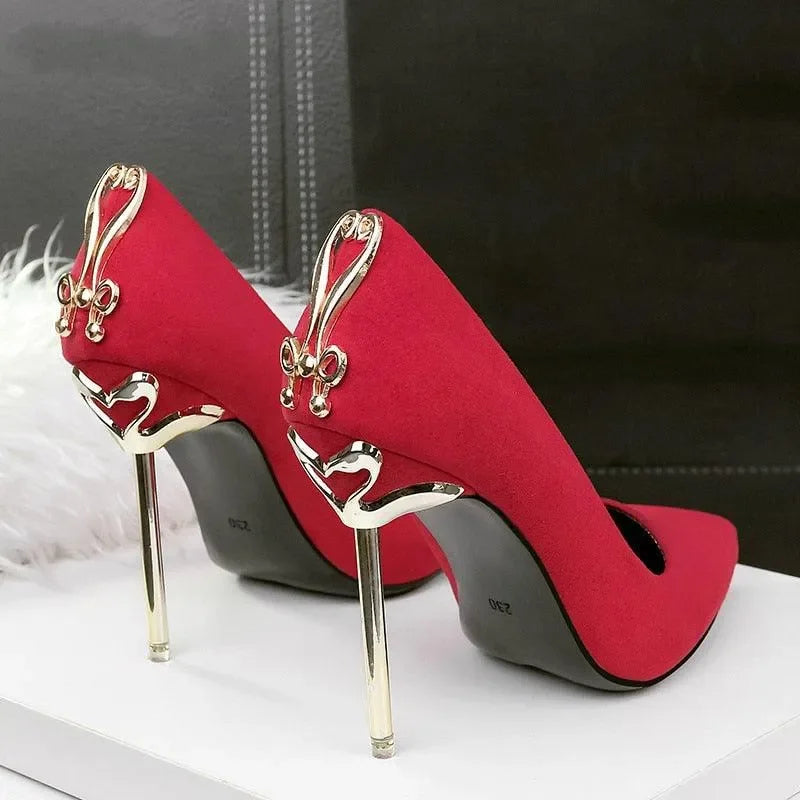 Women's Luxury Pointed Toe Stiletto Pumps-Pumps Shoes-LeStyleParfait