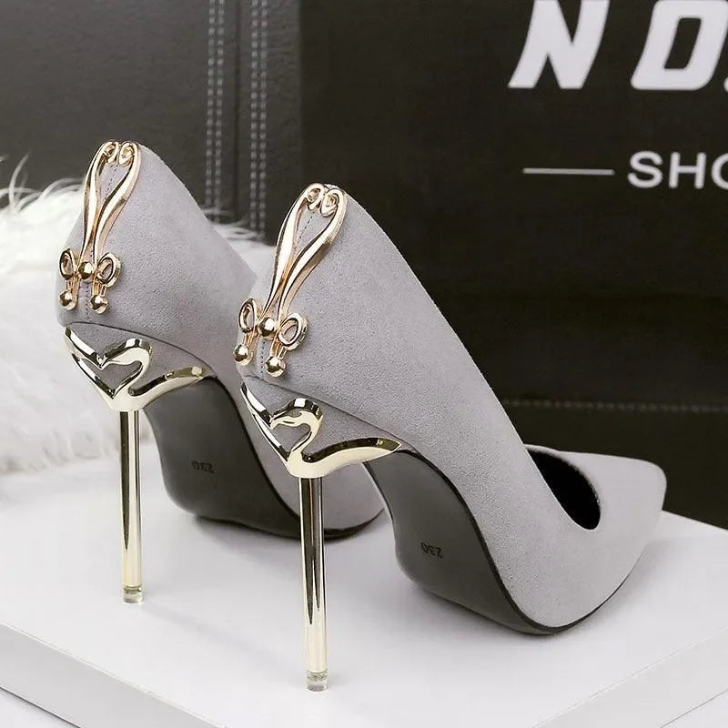 Women's Luxury Pointed Toe Stiletto Pumps-Pumps Shoes-LeStyleParfait