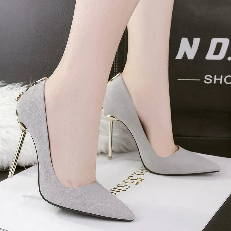 Women's Luxury Pointed Toe Stiletto Pumps-Pumps Shoes-LeStyleParfait