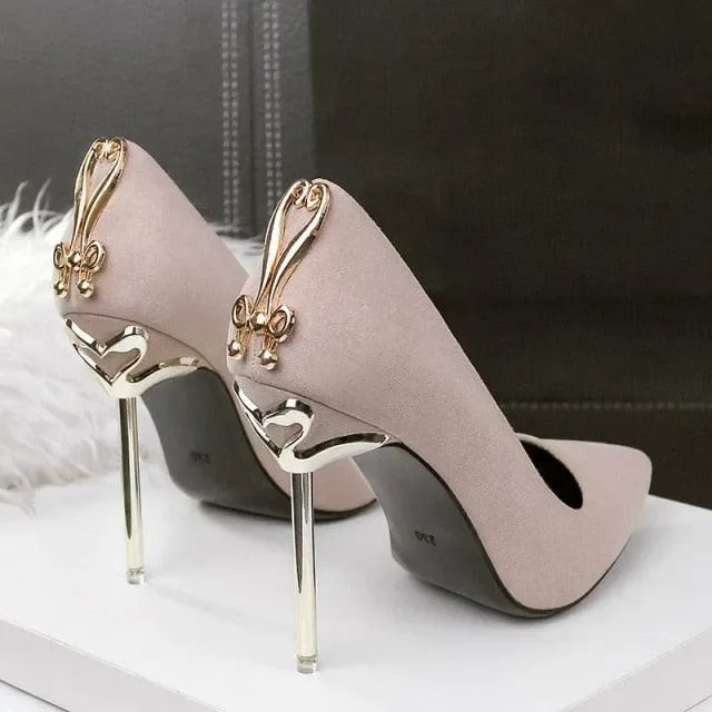 Women's Luxury Pointed Toe Stiletto Pumps-Pumps Shoes-LeStyleParfait