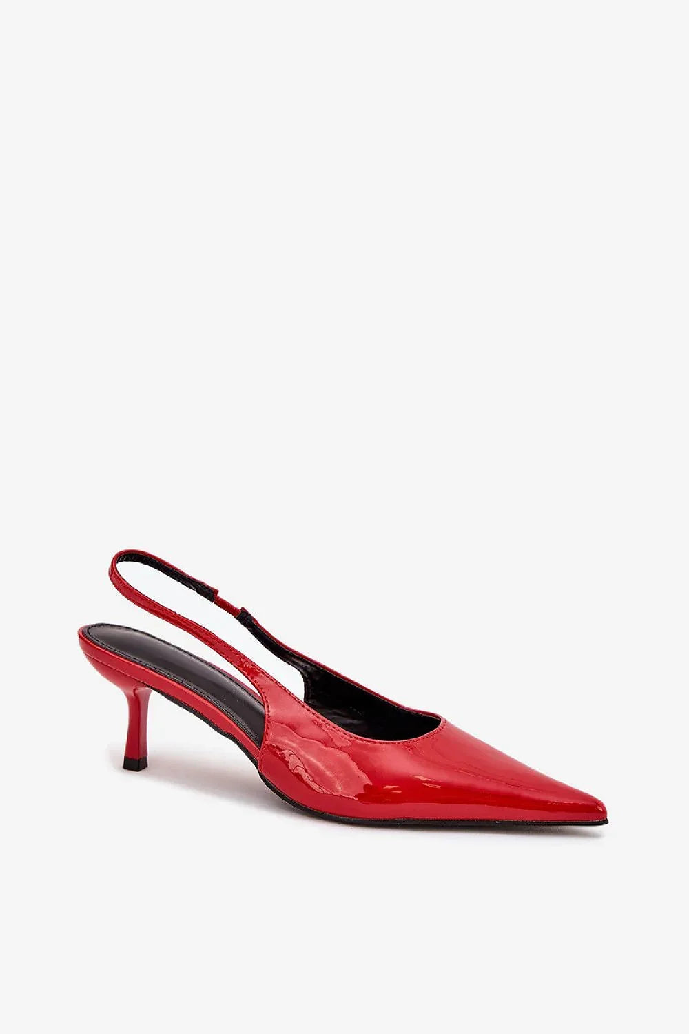 Women's Pointed Toe Mid Heel Slingback Pumps-Pumps Shoes-LeStyleParfait
