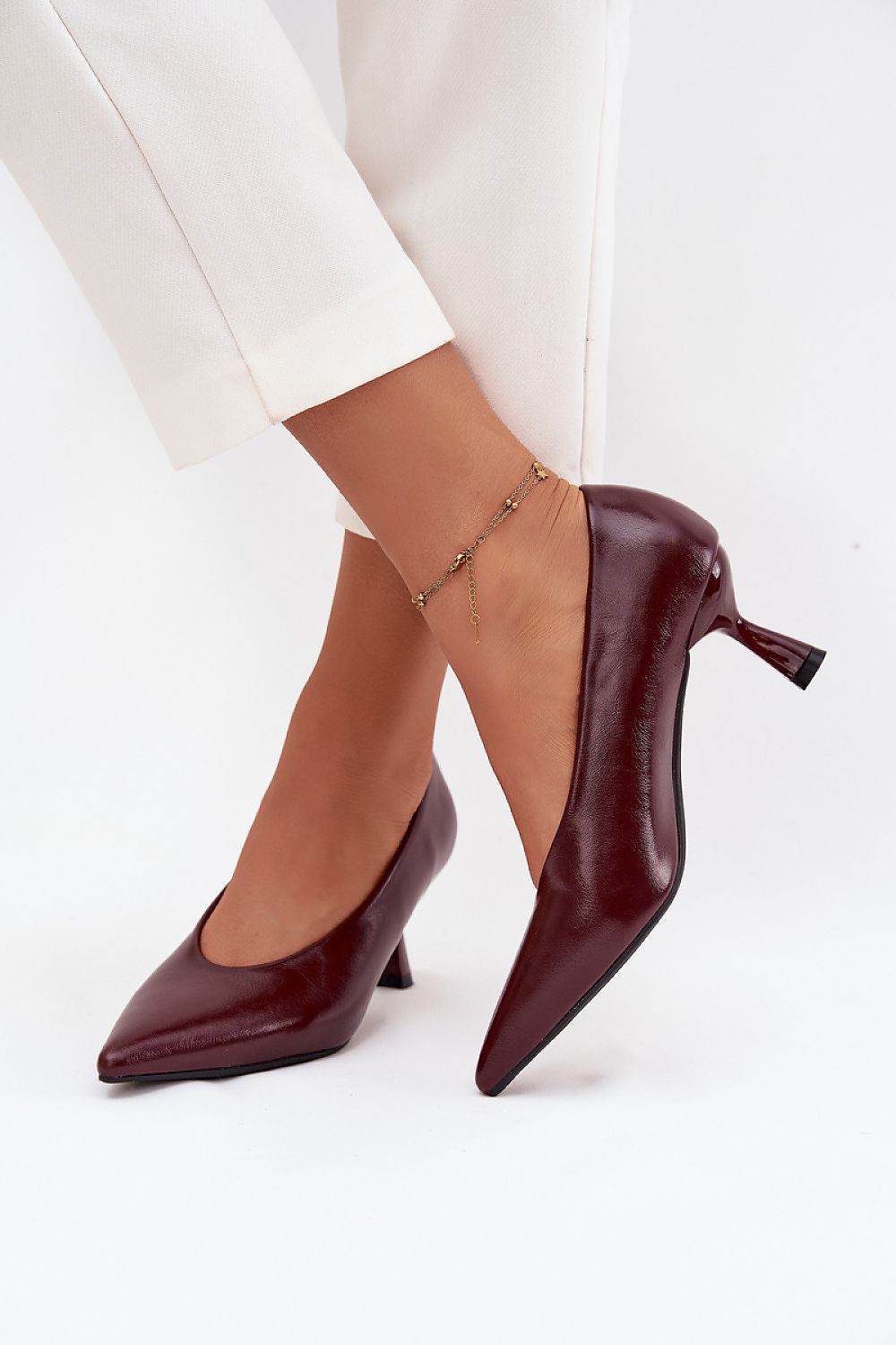 Women's Slip-On Pointed Toe Stiletto Pumps-Pumps Shoes-LeStyleParfait