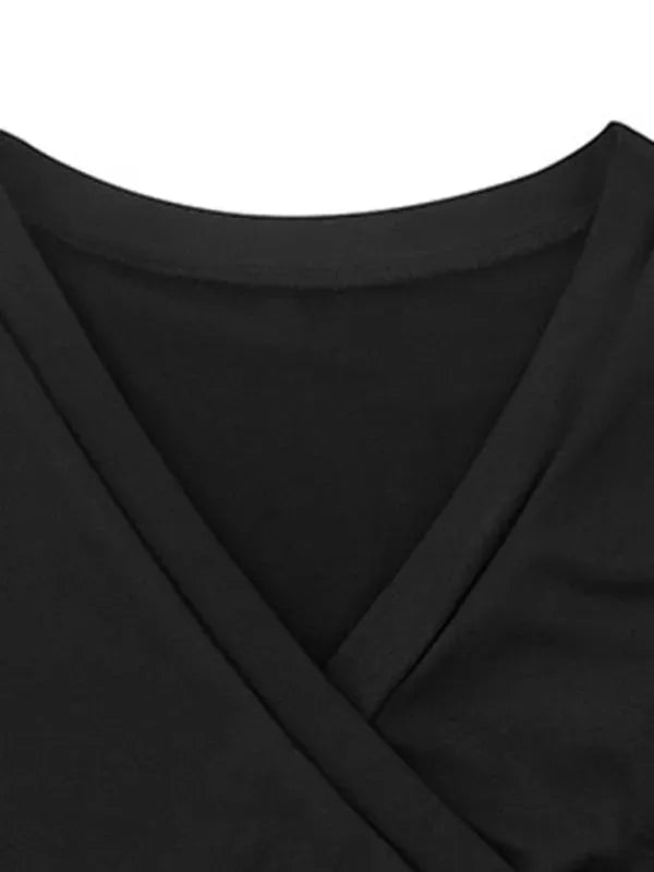 Wrap Cross Knit Women Crop Top - Crop Top - LeStyleParfait